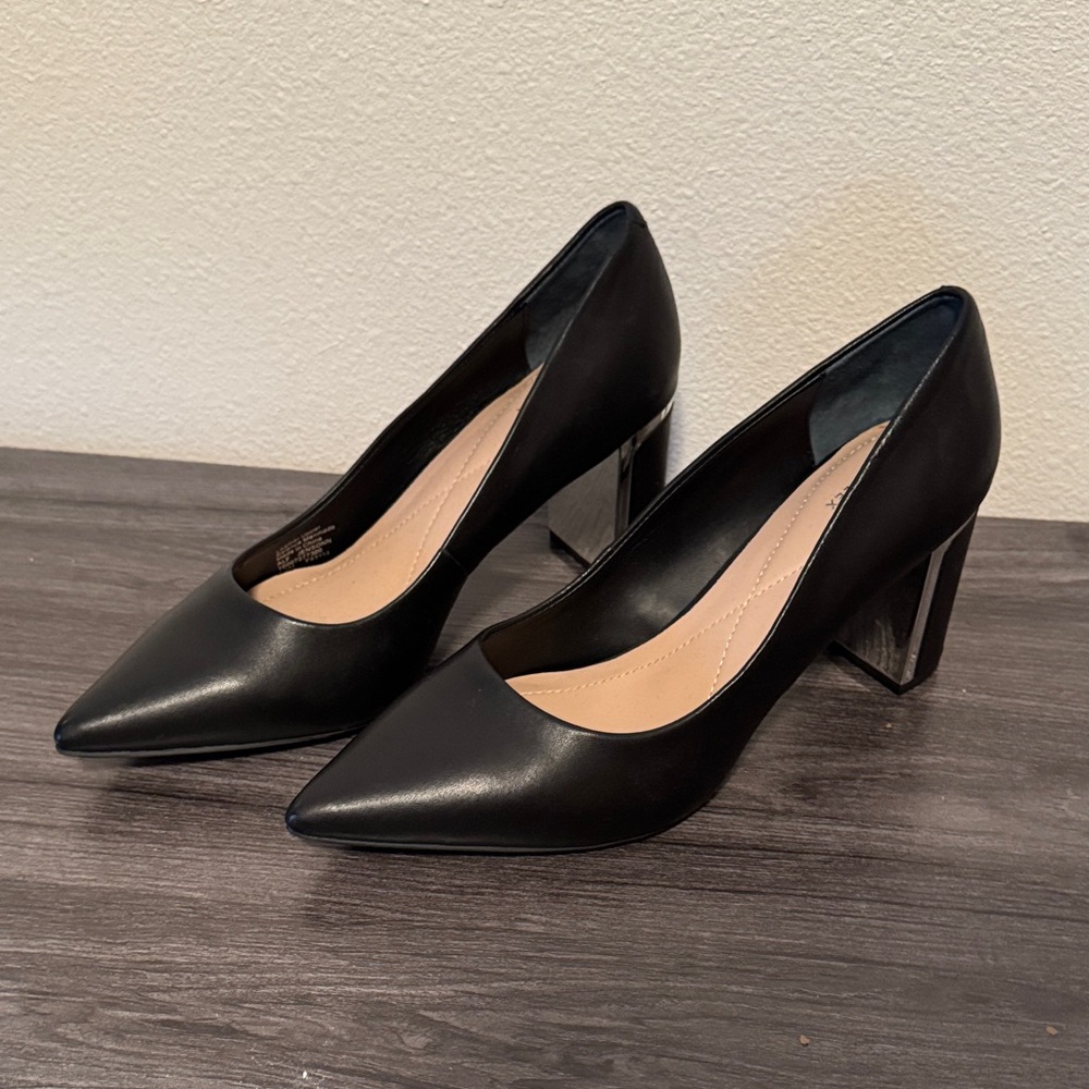 Alfani Black Women's Block Heel Pumps
